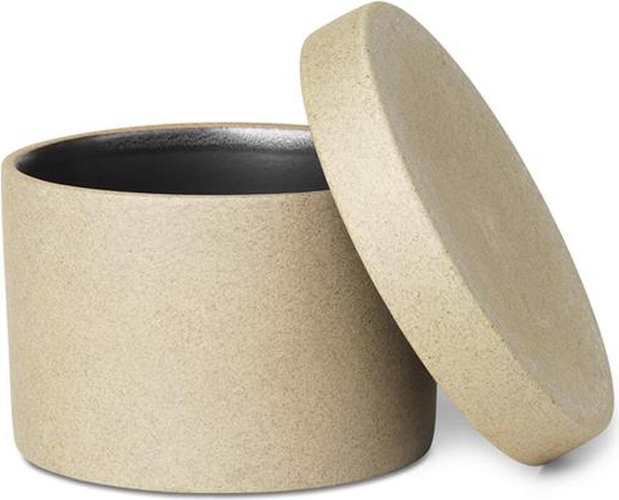 Contenedor de almacenamiento Bon, con tapa, 6,5 cm