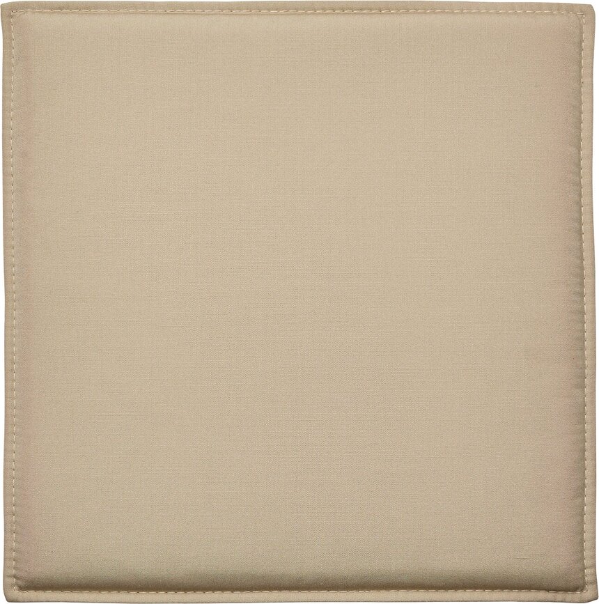Coussin de chaise de jardin Dapple 37 x 39,5 cm, beige
