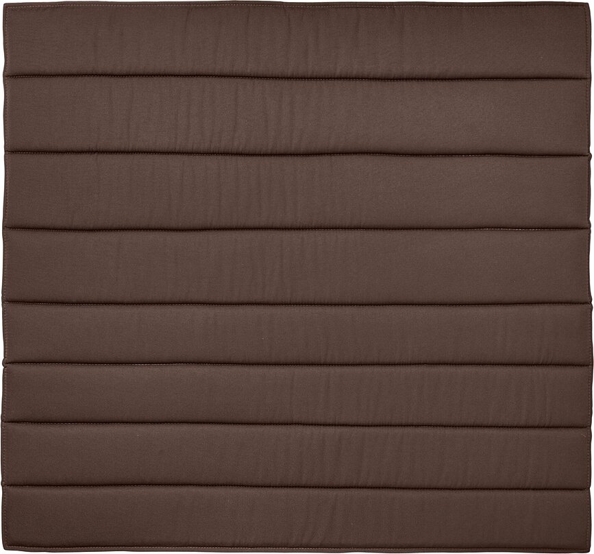 Coussin pour canapé de jardin Dapple 101 x 115 cm, marron foncé