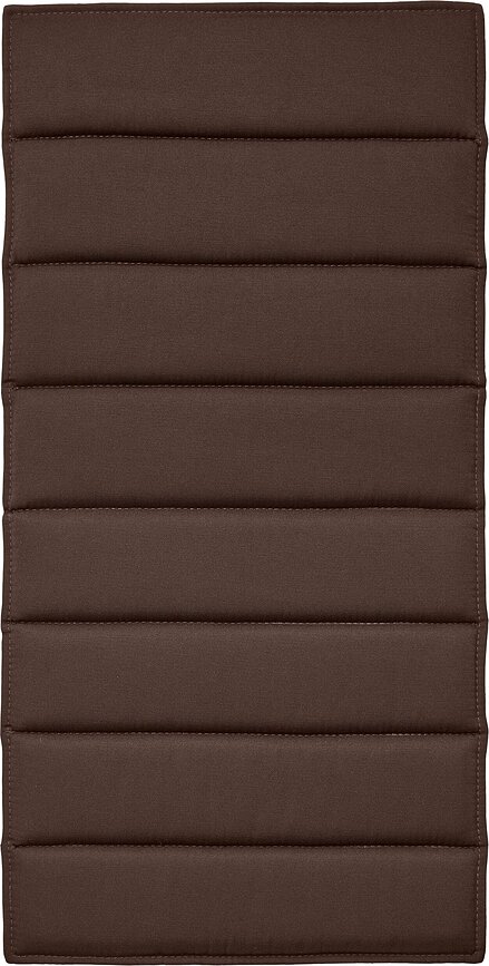 Coussin pour chaise de jardin Dapple 42,5 x 79,5 cm, marron foncé