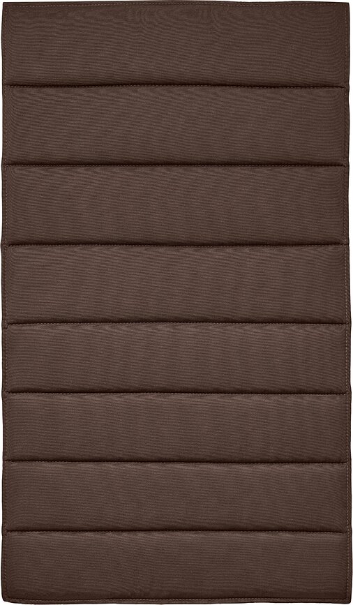 Coussin pour fauteuil de jardin Dapple 58,5 x 101 cm, marron foncé