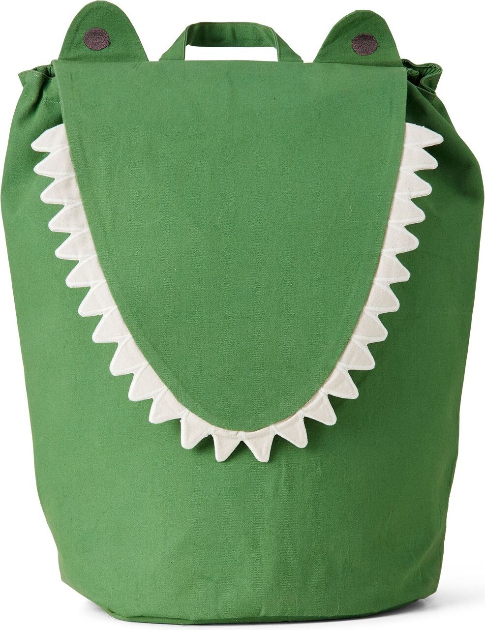 Crocodile Aufbewahrungskorb grün