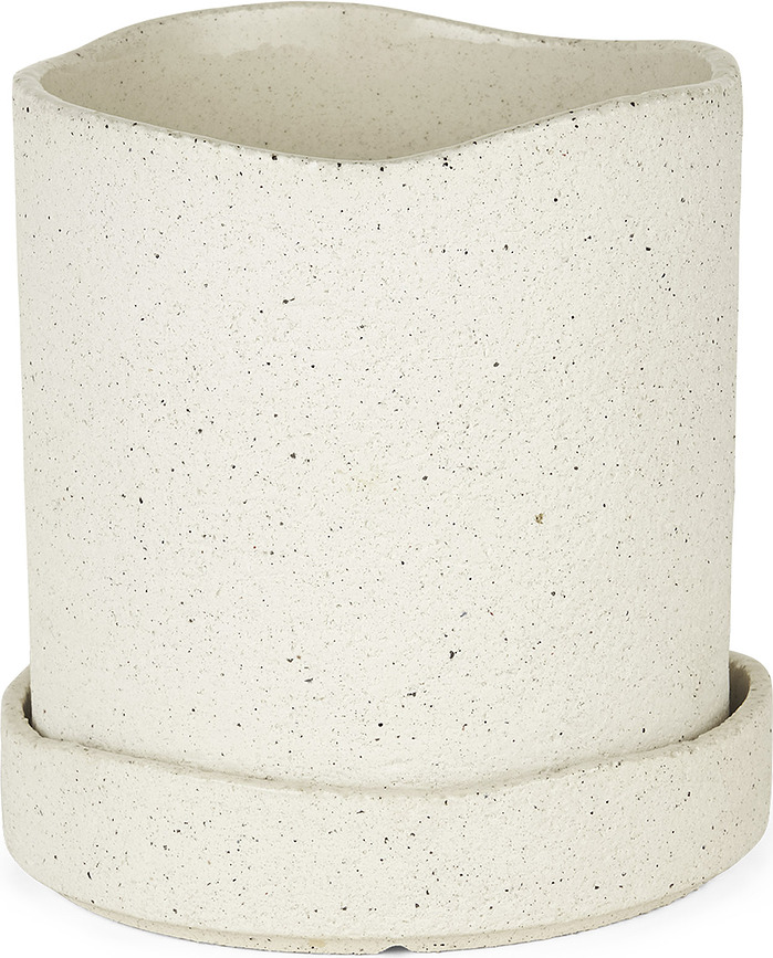 Cubremacetas Uneru, 13 cm, blanco