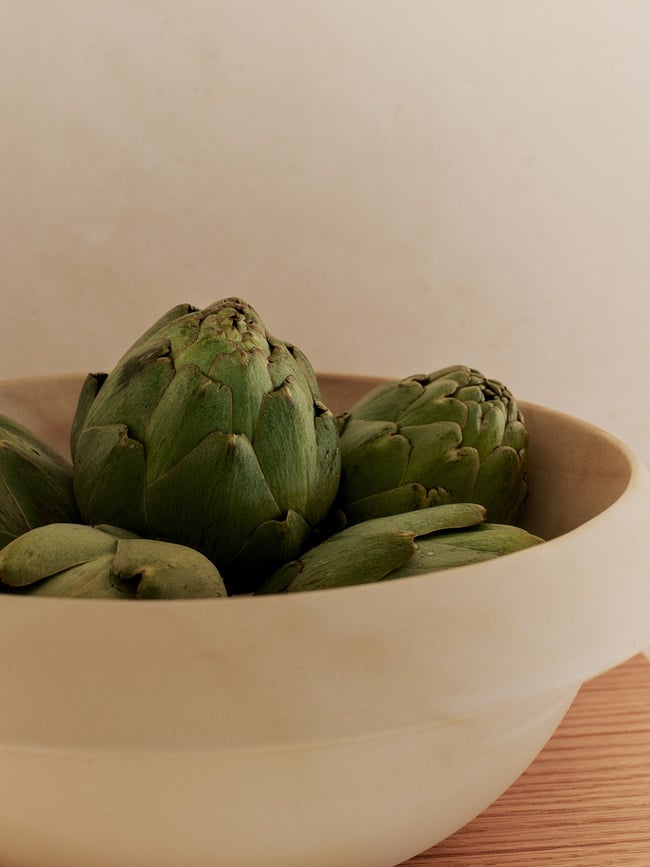 Cuenco para servir Erena, 32 cm, crema