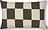 Cuscino decorativo Fold a quadretti 40 x 60 cm oliva-beige
