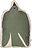 Cuscino decorativo Swif Bird tonalità verde