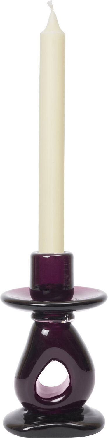 Damo Kerzenständer 16 cm, bordeauxrot