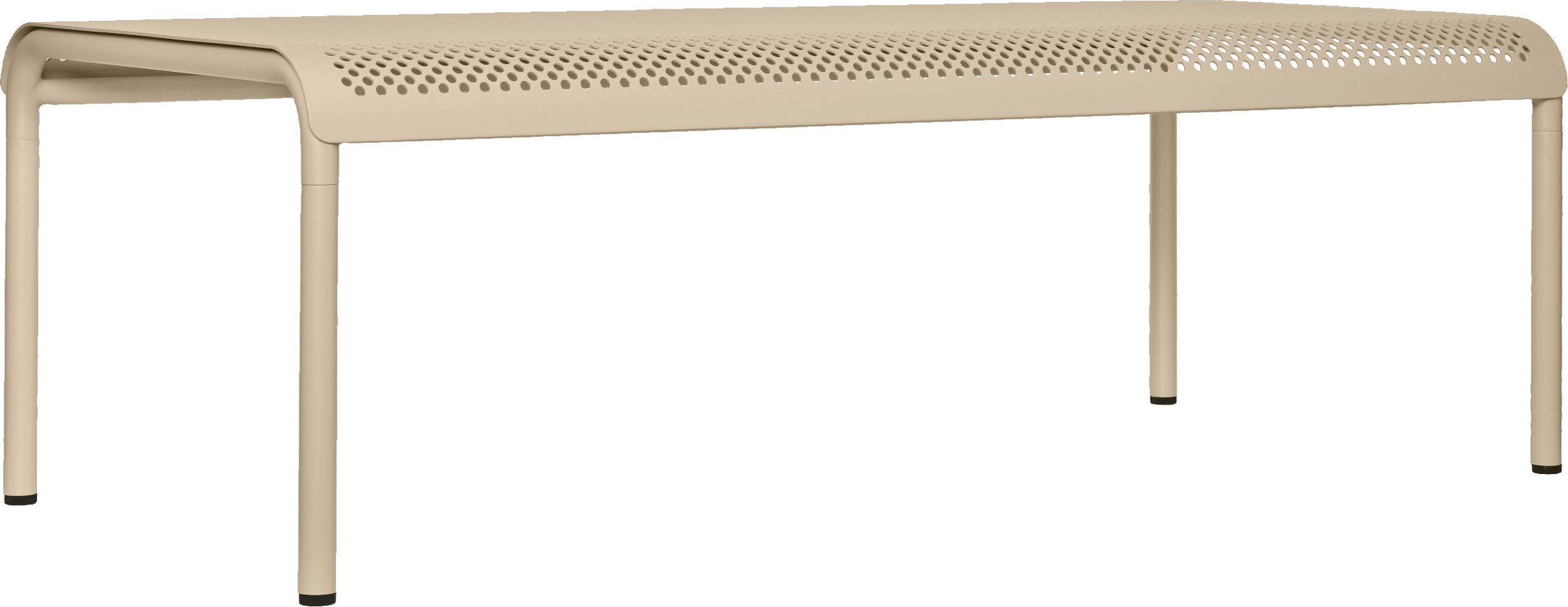 Dapple Gartentisch 114 cm beige