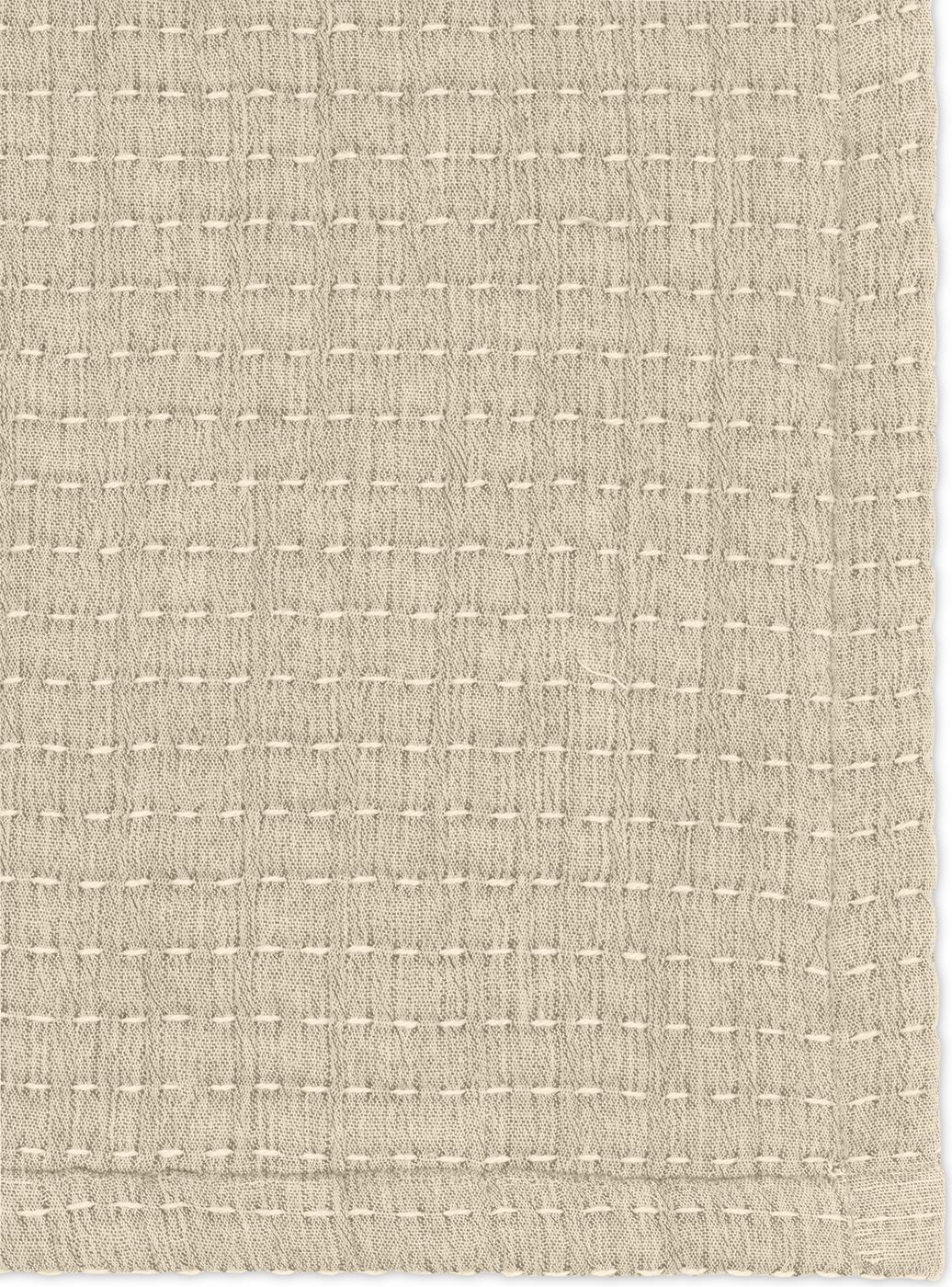 Daze Decke sandfarbig