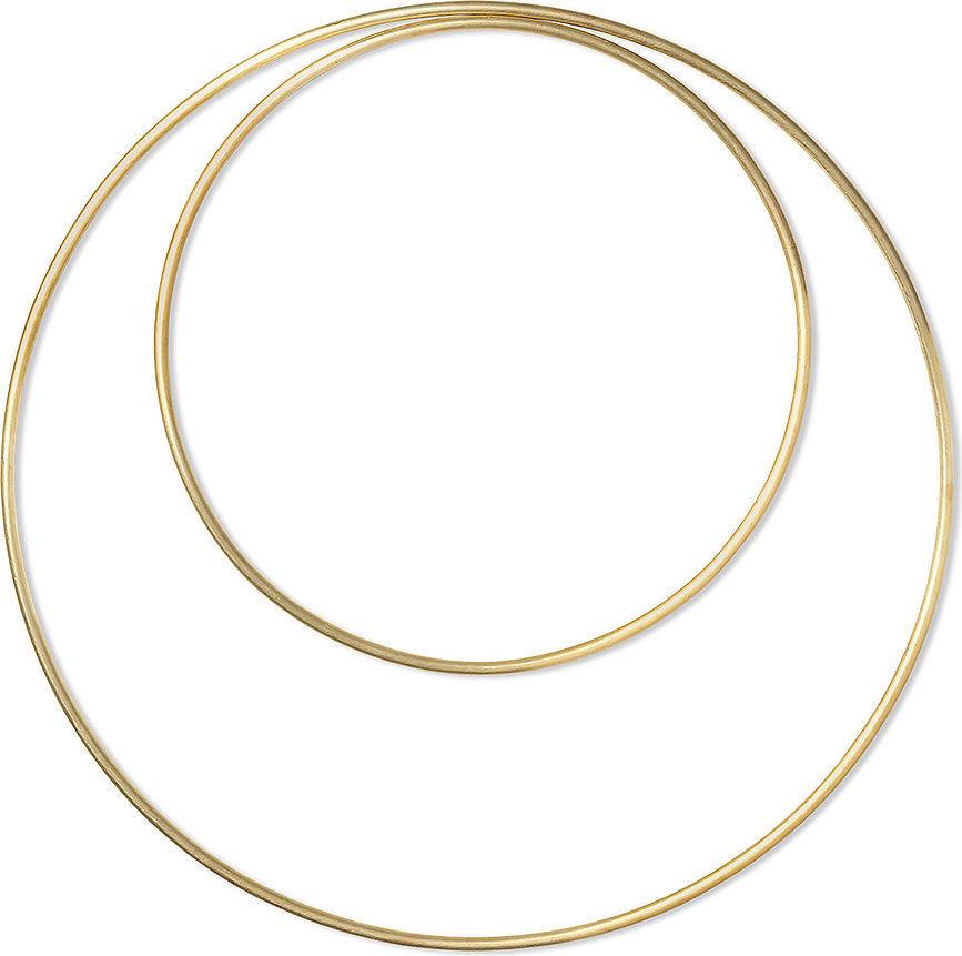 Deco Frame Διακοσμητικό Τοίχου στρογγυλό, 45 cm, μπρούτζινο