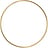 Deco Frame Wanddekoration 45 cm Kreis Messing