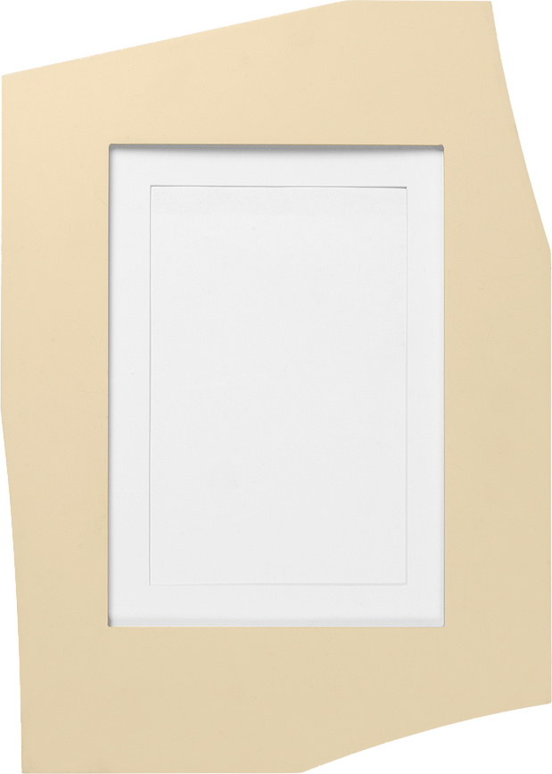 Decoupe Cadre Photo, beige