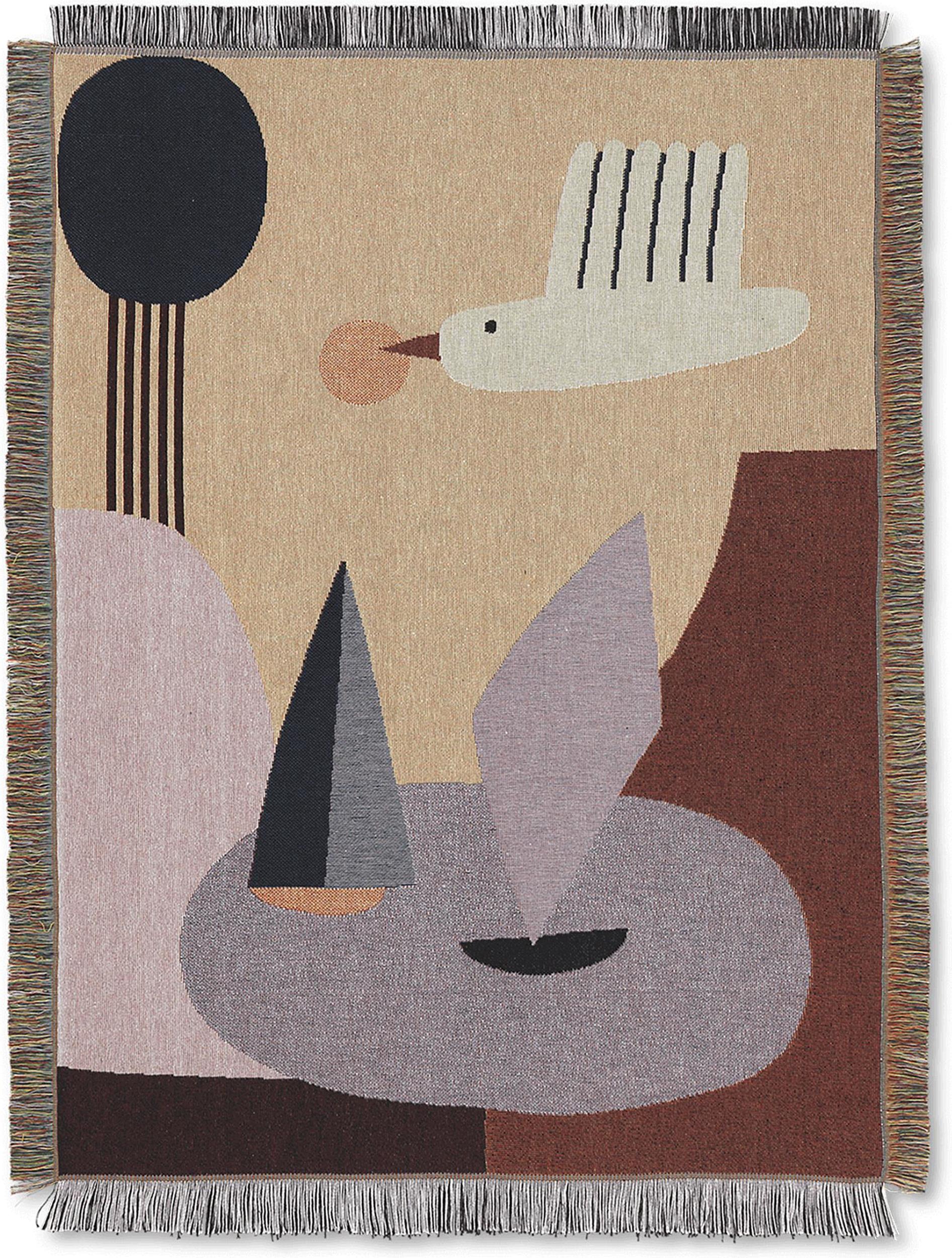 Dekoracja ścienna Bird 80 x 110 cm