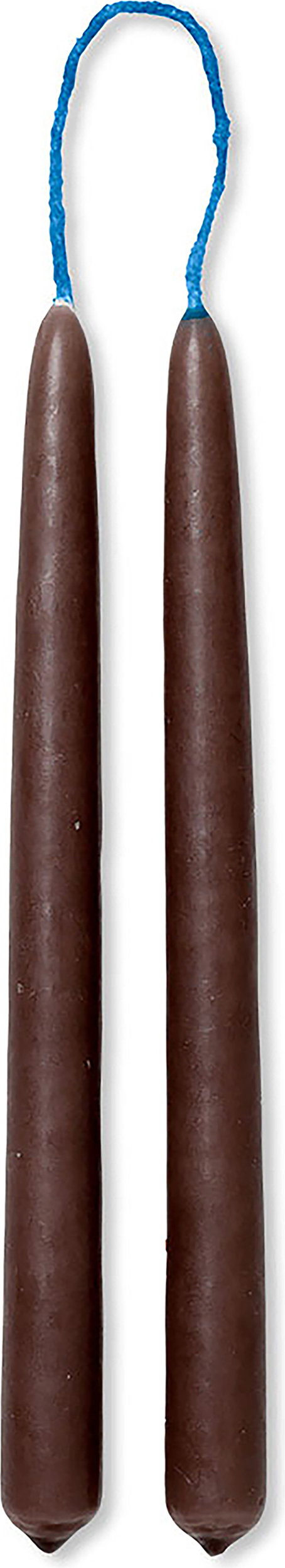 Dipped Kerzen 15 cm braun 8 St.