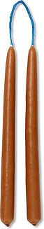 Dipped Küünlad 15 cm merevaigukollane 8 tk.