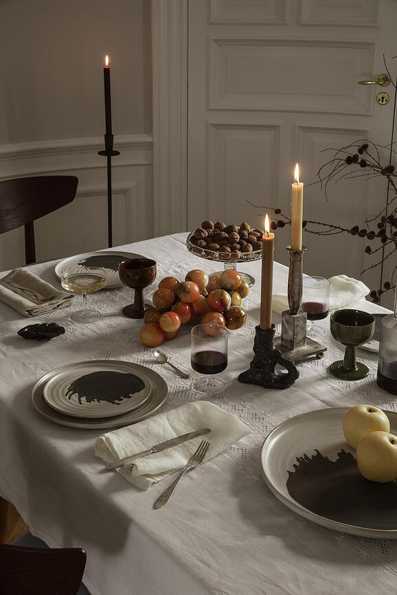 Dito Bougeoir simple, marron