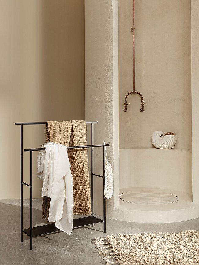 Dora Obešalnik za brisače, bež