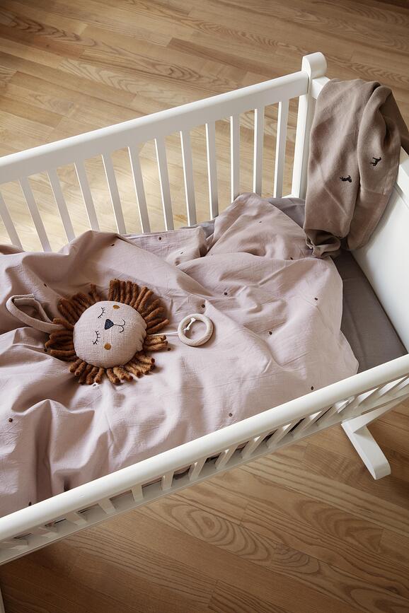 Dot Baby Posteljnina, 70 x 100 cm, bela