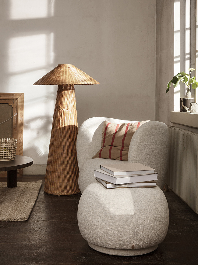 Dou Φωτιστικό Δαπέδου, ρατάν