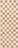 Dywan Check 70 x 180 cm złamana biel