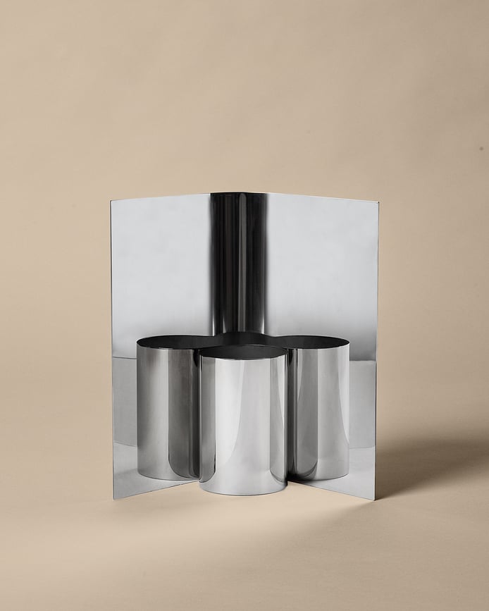 Eddy Vaza zrcalna dekorativna