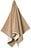 Ekko Handtuch 50 x 100 cm, beige