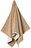 Ekko Towel 50 x 100 cm, beige