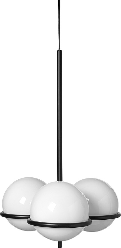 Era Πολυέλαιος τριών φώτων, μαύρος