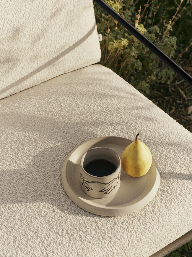 Erena Assiette à Déjeuner 22 cm, crème