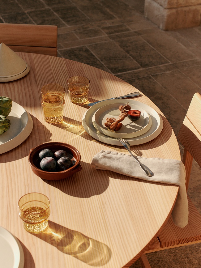 Erena Assiette de table 29 cm, crème