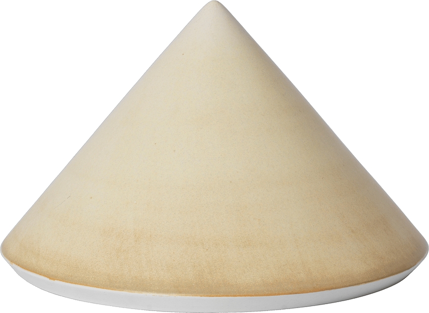 Erena Cloche pour assiette, 19 cm, crème