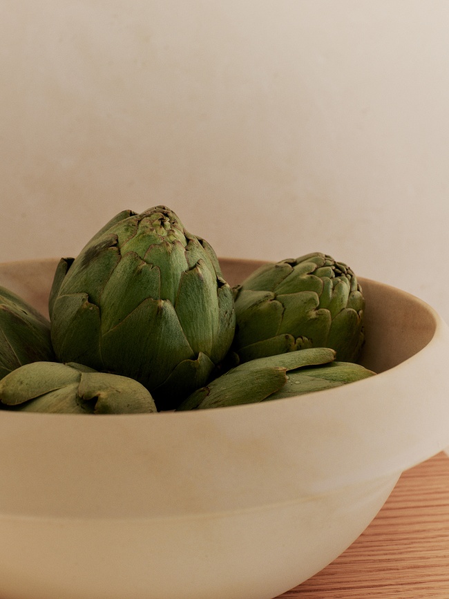 Erena Saladier 32 cm, crème