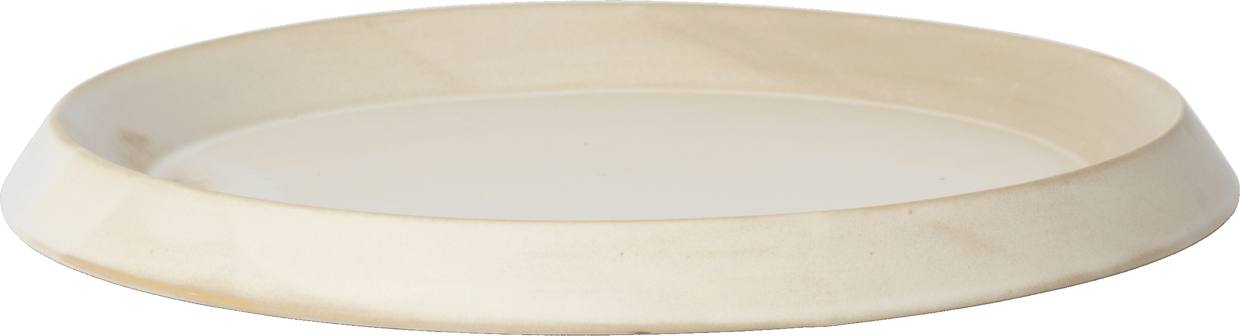 Erena Servierteller 35 cm cremefarbig