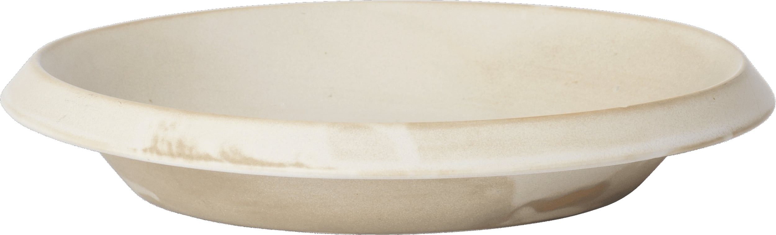 Erena Tiefer Teller 24 cm cremefarbig