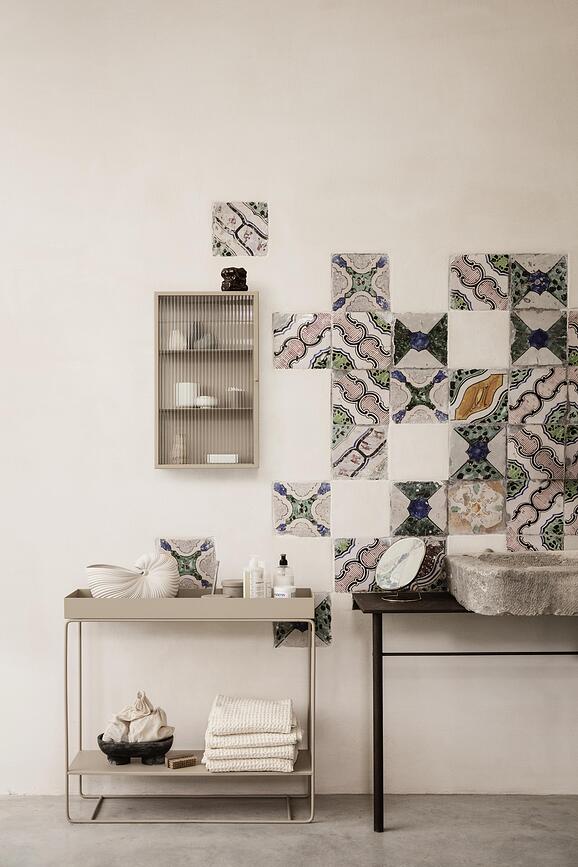 Espejo de Tocador de latón Pond