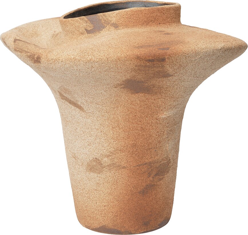 Evio váza 35 cm, terrakotta