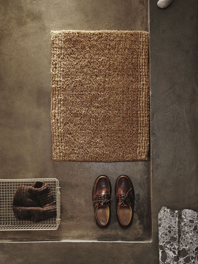 Felpudo de fibra de coco, 60 x 90 cm