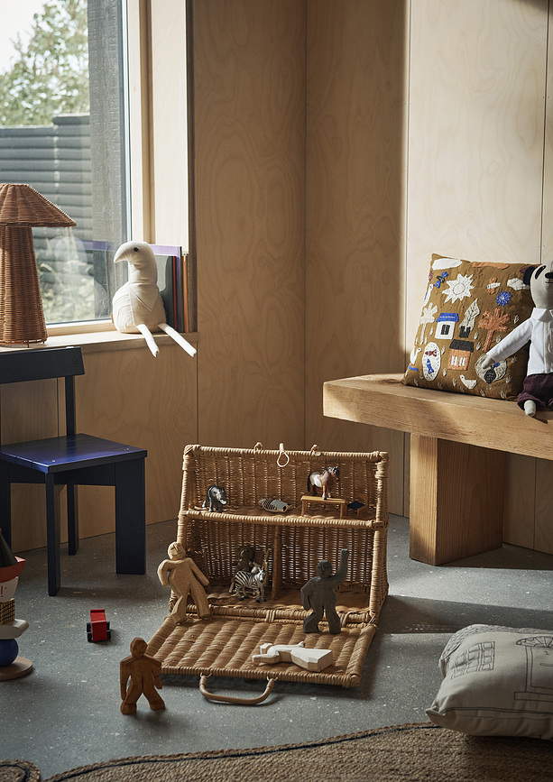 Ferm Living Aksel Figurine, en bois