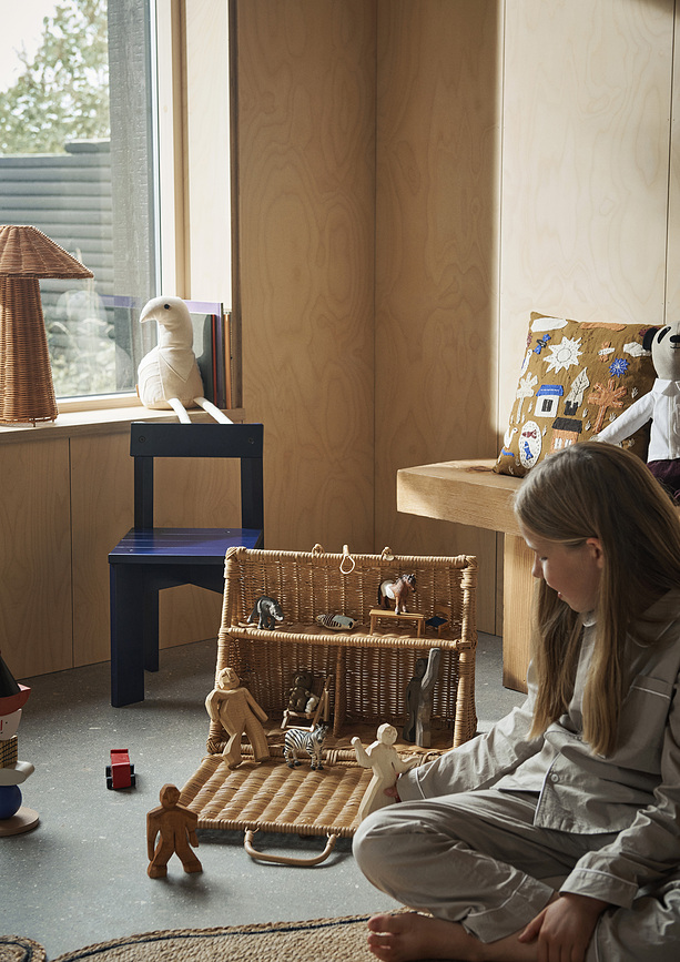 Ferm Living Aksel Figurine, en bois