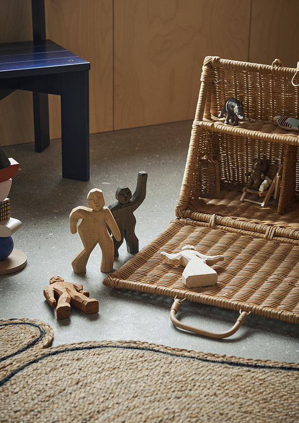 Ferm Living Aksel Figurine, en bois