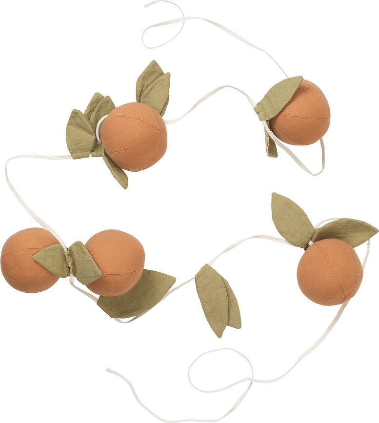 Ferm Living Guirlande, motif Oranges