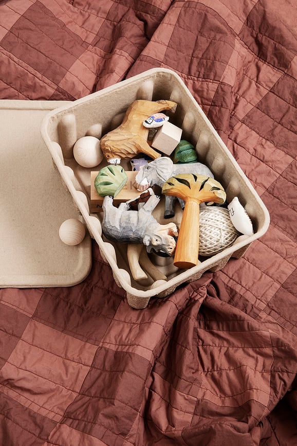 Ferm Living Igrača Grmiček, lesena