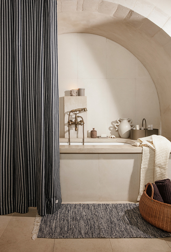 Ferm Living Košara za pohranu 60 cm ratanska