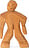 Ferm Living Otto Figurine, en bois