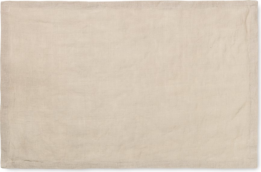 Ferm Living Pogrinjki, naravni, laneni, 2 kosa