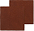 Ferm Living Serviettes en lin, couleur cannelle, Lot de 2