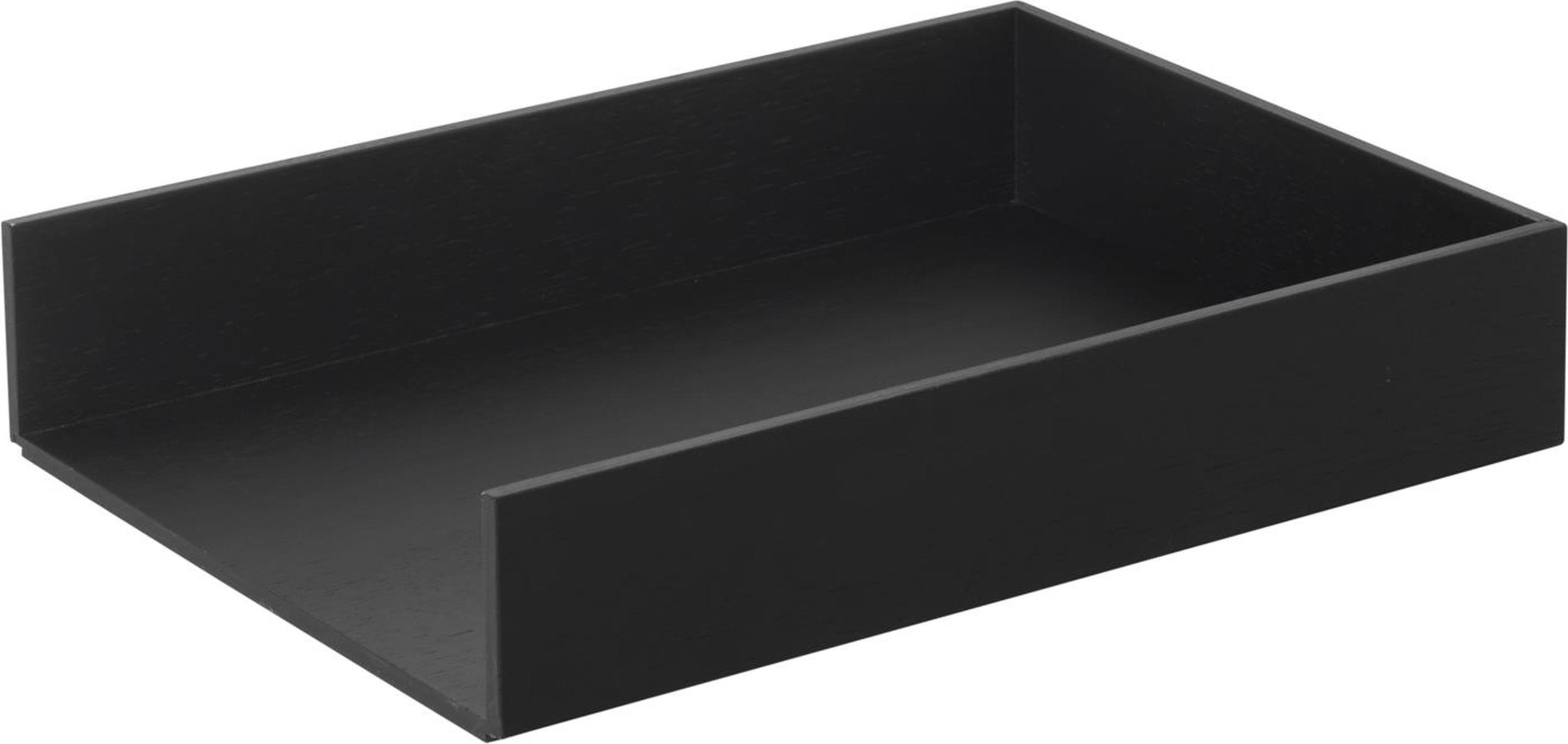Ferm Living Tablett für Briefe schwarz