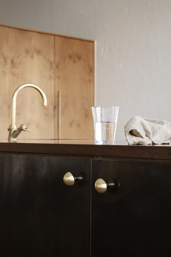 Ferm Living Vješalica 3,8 cm mjedena