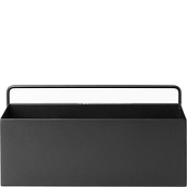 Ferm Living Wall-mounted container rectangular black