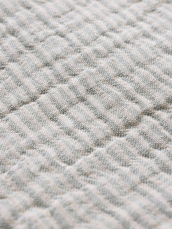 Fino Couvre-lit 250 x 240 cm, vert-beige